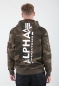 Mobile Preview: Alpha Industries Back Print Hoodie Camo
