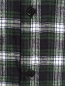 Preview: Dstrezzed Shirt Small BD Flannel Check Dk. Green