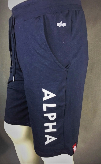 Alpha Industries Jersey Short Rep. Blue
