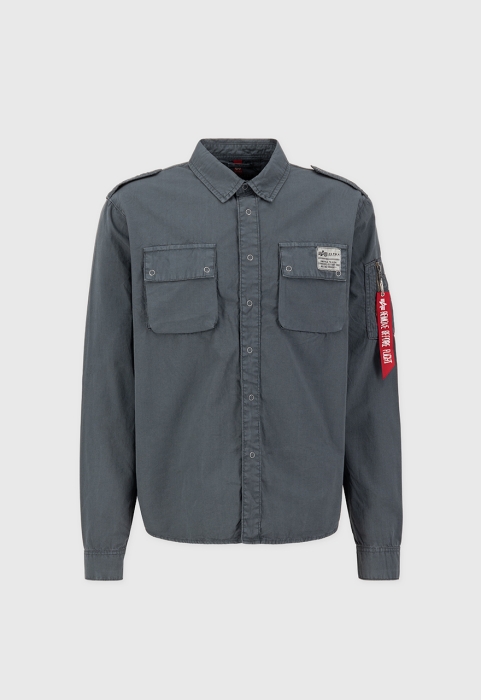 Alpha Industries Urban Military Shirt Vintage Grey