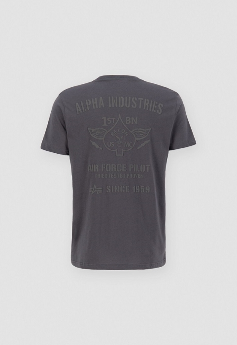 Alpha Industries Air Force T Vintage Grey