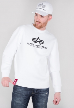 Alpha Industries Basic Sweater White
