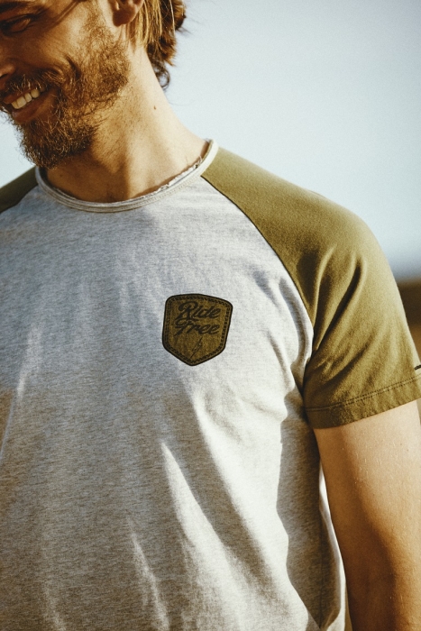 Preview: Freeman T Porter Tirius Bicolore Light Grey Melange