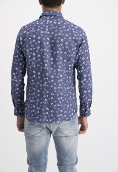 Dstrezzed Shirt Linen Small Flower