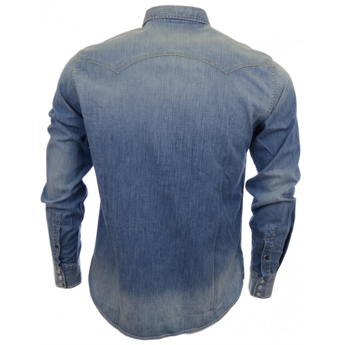 Franklin & Marshall Jeanshemd Wayne