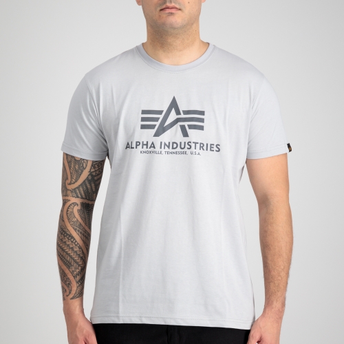 Alpha Industries Basic T-Shirt Pastel Grey
