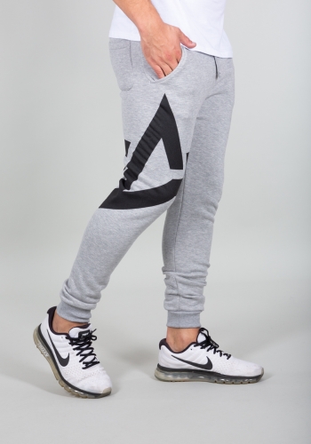 Alpha Industries Side Logo Jogger Grey Heather