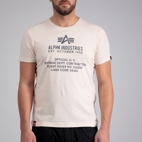 Alpha Industries Fundamental T Jet Stream White