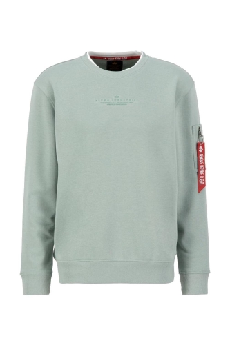 Alpha Industries Double Layer Sweater Dusty Green