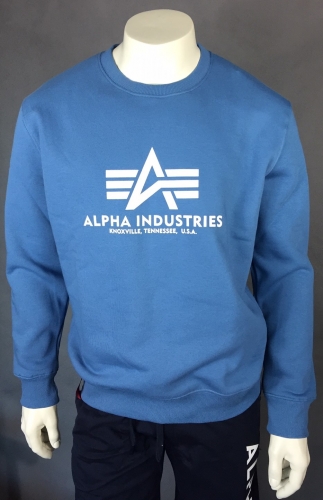 Alpha Industries Basic Sweater Airforce Blue