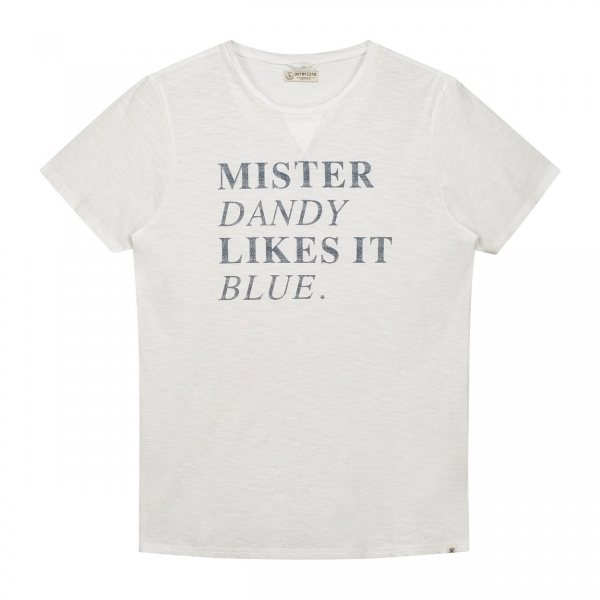 Dstrezzed Graphic T-Shirt Indigo Slub