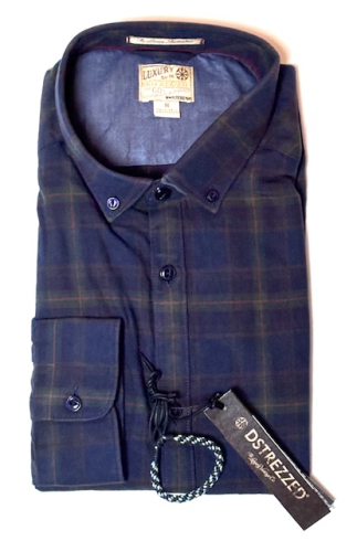 Dstrezzed Shirt Tartan Check Flannel