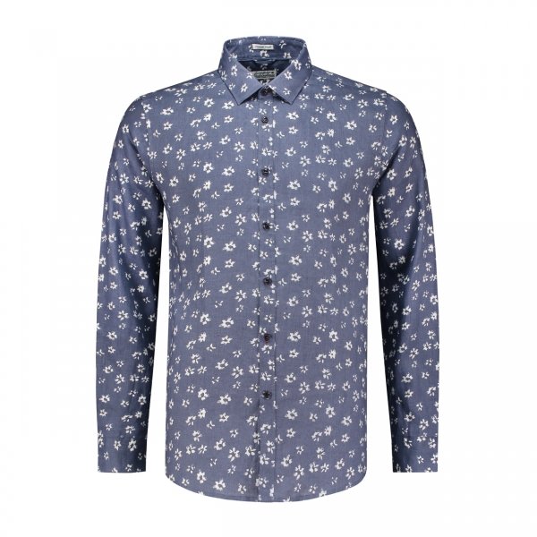 Dstrezzed Shirt Linen Small Flower