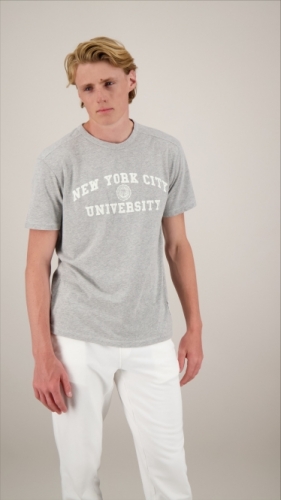 Better Rich The College Tee Grey Marl