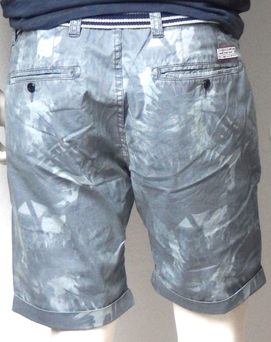 Dstrezzed Chino Shorts Tonal Palm Fine