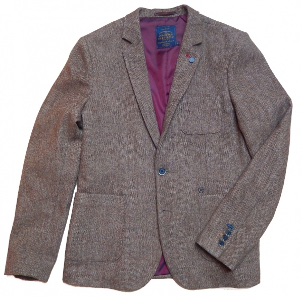 Dstrezzed Blazer Wool Tweed Khaki